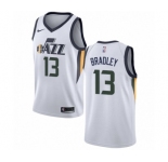 Men's Nike Utah Jazz #13 Tony Bradley Swingman NBA Jersey - Association Edition