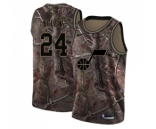 Men's Nike Utah Jazz #24 Grayson Allen Swingman Camo Realtree Collection NBA Jersey