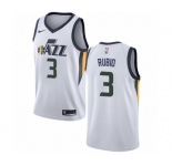 Men's Nike Utah Jazz #3 Ricky Rubio Swingman NBA Jersey - Association Edition