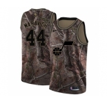 Men's Nike Utah Jazz #44 Pete Maravich Swingman Camo Realtree Collection NBA Jersey
