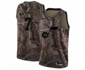 Men's Nike Utah Jazz #7 Pete Maravich Swingman Camo Realtree Collection NBA Jersey