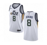 Men's Nike Utah Jazz #8 Jonas Jerebko Swingman NBA Jersey - Association Edition