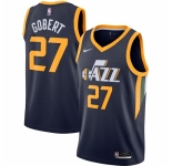 Men's Utah Jazz #27 Rudy Gobert Nike Navy 2020-21 Swingman Jersey