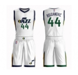 Men's Utah Jazz #44 Bojan Bogdanovic Authentic White Basketball Suit Jersey - Association Edition