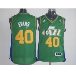 nba utah jazz #40 evans green
