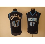 nba utah jazz #47 kirilenko blue(fans edition)