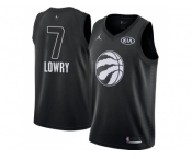 Men Nike Toronto Raptors #7 Kyle Lowry Black NBA Jordan Swingman 2018 All-Star Game Jersey