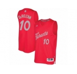 Men's Adidas Toronto Raptors #10 DeMar DeRozan Swingman Red 2016-2017 Christmas Day NBA Jersey