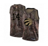 Men's Toronto Raptors #14 Danny Green Swingman Camo Realtree Collection 2019 Basketball Finals Bound Jersey