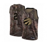 Men's Toronto Raptors #2 Kawhi Leonard Swingman Camo Realtree Collection 2019 Basketball Finals Bound Jersey
