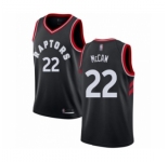 Men's Toronto Raptors #22 Patrick McCaw Authentic Black Basketball Jersey Statement Edition