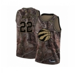Men's Toronto Raptors #22 Patrick McCaw Swingman Camo Realtree Collection Basketball Jersey