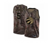 Men's Toronto Raptors #5 Stanley Johnson Swingman Camo Realtree Collection Basketball Jersey