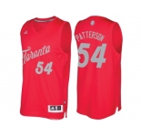 Men's Toronto Raptors #54 Patrick Patterson Red 2016 Christmas Day NBA Swingman Jersey