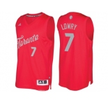 Men's Toronto Raptors #7 Kyle Lowry Red 2016 Christmas Day NBA Swingman Jersey