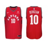 Nike NBA Toronto Raptors #10 DeMar DeRozan Jersey 2017-18 New Season Red Jersey