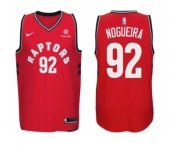 Nike NBA Toronto Raptors #92 Lucas Nogueira Jersey 2017-18 New Season Red Jersey