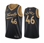 Nike Raptors #46 Aron Baynes Black NBA Swingman 2020-21 City Edition Jersey