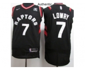 Nike Toronto Raptors #7 Kyle Lowry Black NBA Authentic Statement Edition Jersey