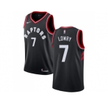 Nike Toronto Raptors #7 Kyle Lowry Black NBA Swingman Statement Edition Jersey