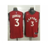 Toronto Raptors #3 James Johnson Red Stitched NBA Jersey
