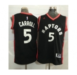 Toronto Raptors #5 DeMarre Carroll Black Stitched NBA Jersey