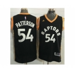 Toronto Raptors #54 Patrick Patterson Black Gold Stitched NBA Jersey