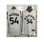 Toronto Raptors #54 Patrick Patterson White Stitched NBA Jersey