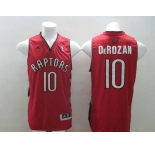nba toronto raptors #10 derozan red[revolution 30 swingman]