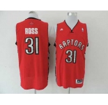 nba toronto raptors #31 ross red[revolution 30 swingman]