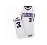 Men's Adidas Sacramento Kings #3 Skal Labissiere Authentic White Home NBA Jersey