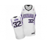 Men's Adidas Sacramento Kings #32 Tyreke Evans Swingman White Home NBA Jersey