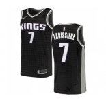 Men's Nike Sacramento Kings #7 Skal Labissiere Swingman Black NBA Jersey Statement Edition