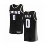 Men's Sacramento Kings #0 Trevor Ariza Authentic Black Basketball Jersey Statement Edition