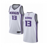 Men's Sacramento Kings #13 Dewayne Dedmon Authentic White Basketball Jersey - Association Edition