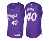 Men's Sacramento Kings #40 Arron Afflalo Purple 2016 Christmas Day NBA Swingman Jersey