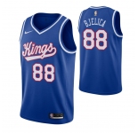Men's Sacramento Kings #88 Nemanja Bjelica Blue 2019-20 Hardwood Classics Jersey
