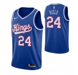 Nike Sacramento Kings #24 Buddy Hield Blue 2019-20 Hardwood Classics Jersey