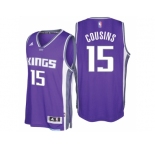 Sacramento Kings #15 DeMarcus Cousins 2016-17 Seasons Purple Road New Swingman Jersey