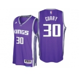 Sacramento Kings #30 Seth Curry 2016-17 Seasons Purple Road New Swingman Jersey