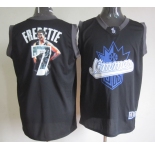 nba jerseys sacramento kings #7 fredette black[fashion limited]
