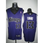 nba sacramento kings #13 evans purple