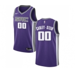 Women's Nike Sacramento Kings #00 Willie Cauley-Stein Swingman Purple Road NBA Jersey - Icon Edition