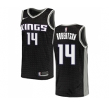 Women's Nike Sacramento Kings #14 Oscar Robertson Swingman Black NBA Jersey Statement Edition