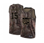 Women's Nike Sacramento Kings #15 DeMarcus Cousins Swingman Camo Realtree Collection NBA Jersey