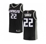 Women's Nike Sacramento Kings #22 Bruno Caboclo Authentic Black NBA Jersey Statement Edition