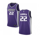 Women's Nike Sacramento Kings #22 Bruno Caboclo Authentic Purple NBA Jersey - Icon Edition