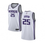 Women's Nike Sacramento Kings #25 Justin Jackson Swingman White NBA Jersey - Association Edition