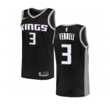 Women's Nike Sacramento Kings #3 Yogi Ferrell Authentic Black NBA Jersey Statement Edition