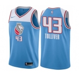 Women's Nike Sacramento Kings #43 Anthony Tolliver Swingman Blue NBA Jersey - City Edition